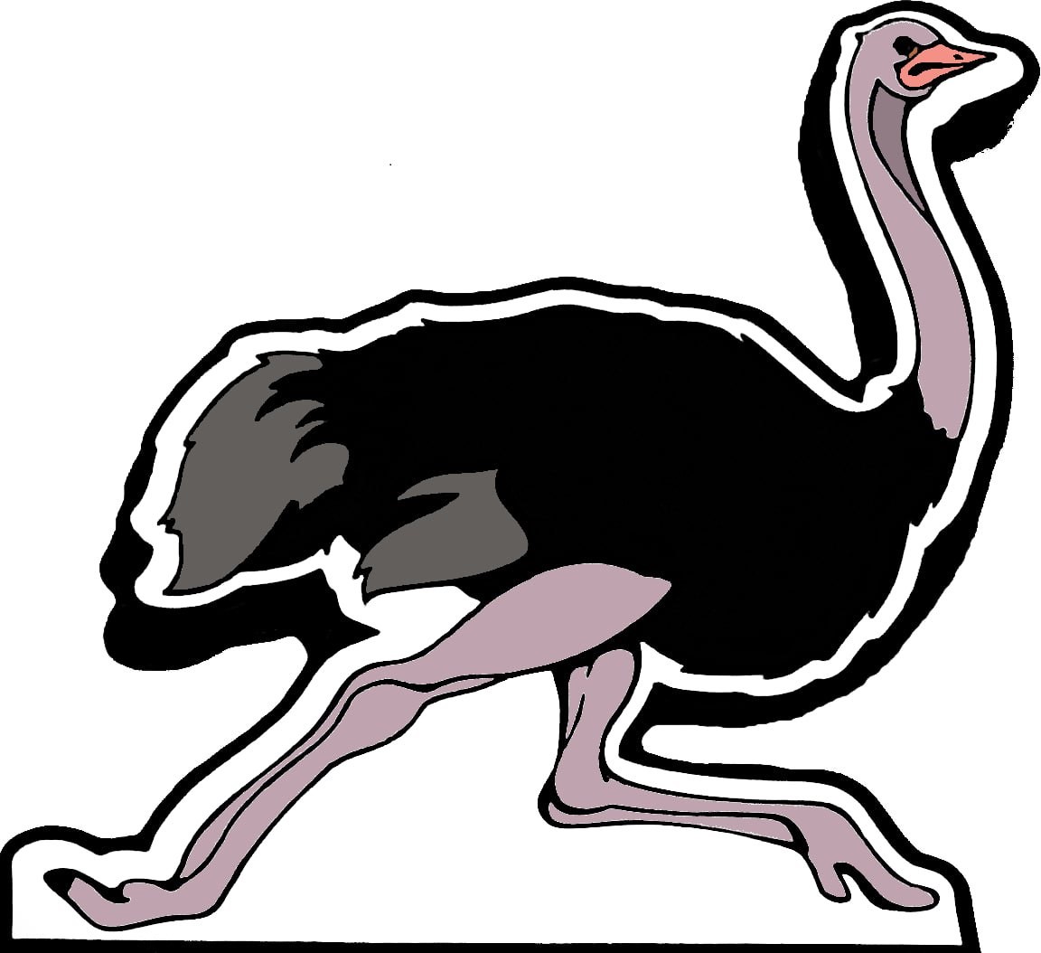 Ostrich Zoo Park Logo